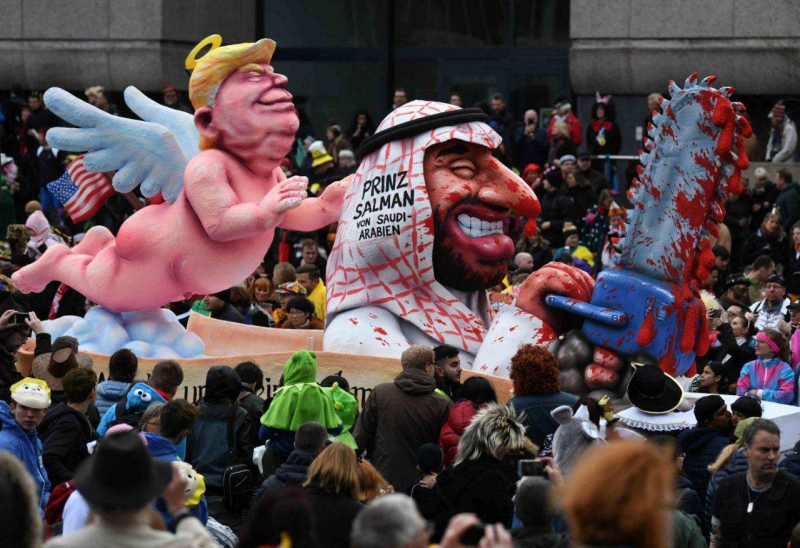 بن  سلمان و ترامپ فرشته